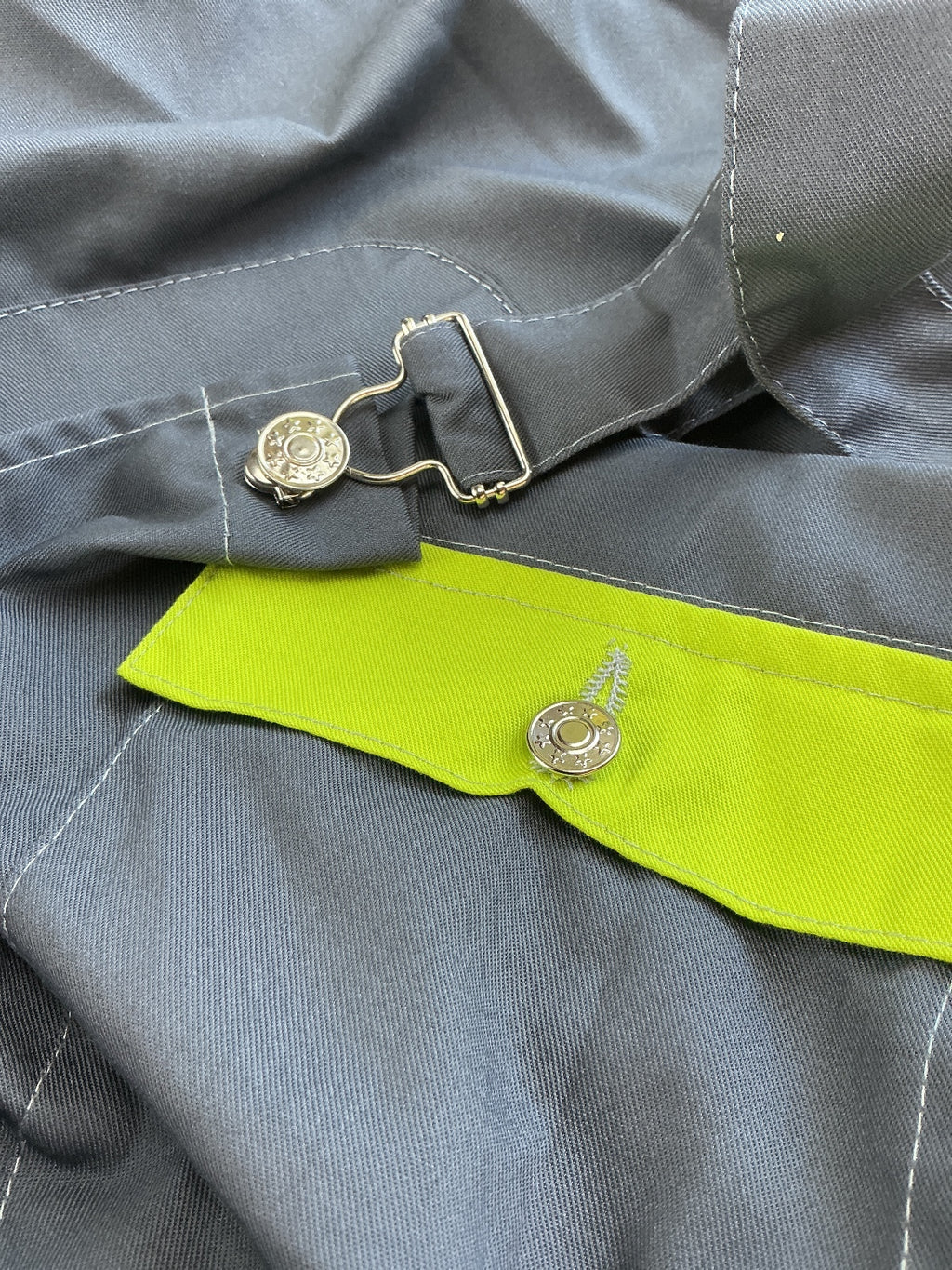 Fashion Securite Salopette Overalls XL Grey Green Durable Workwear