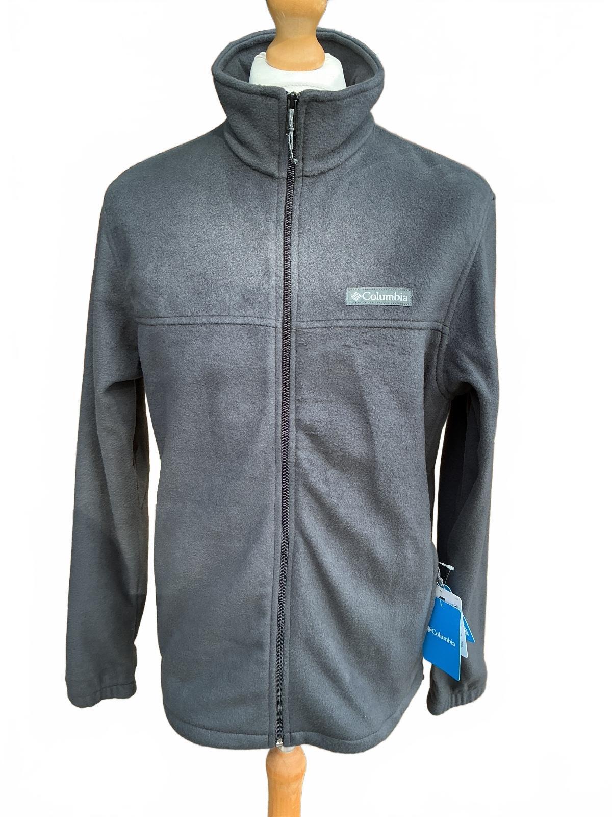 Columbia Steens Mountain II Men's Medium Grey Regular Fit Fleece Jacket