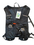 *NEW* Meayll Black Hydration Vest Backpack Running Hiking Size One Size