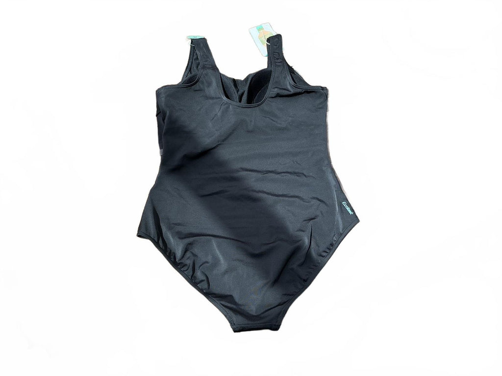 Zoggs Black High Support Swimsuit Size 16