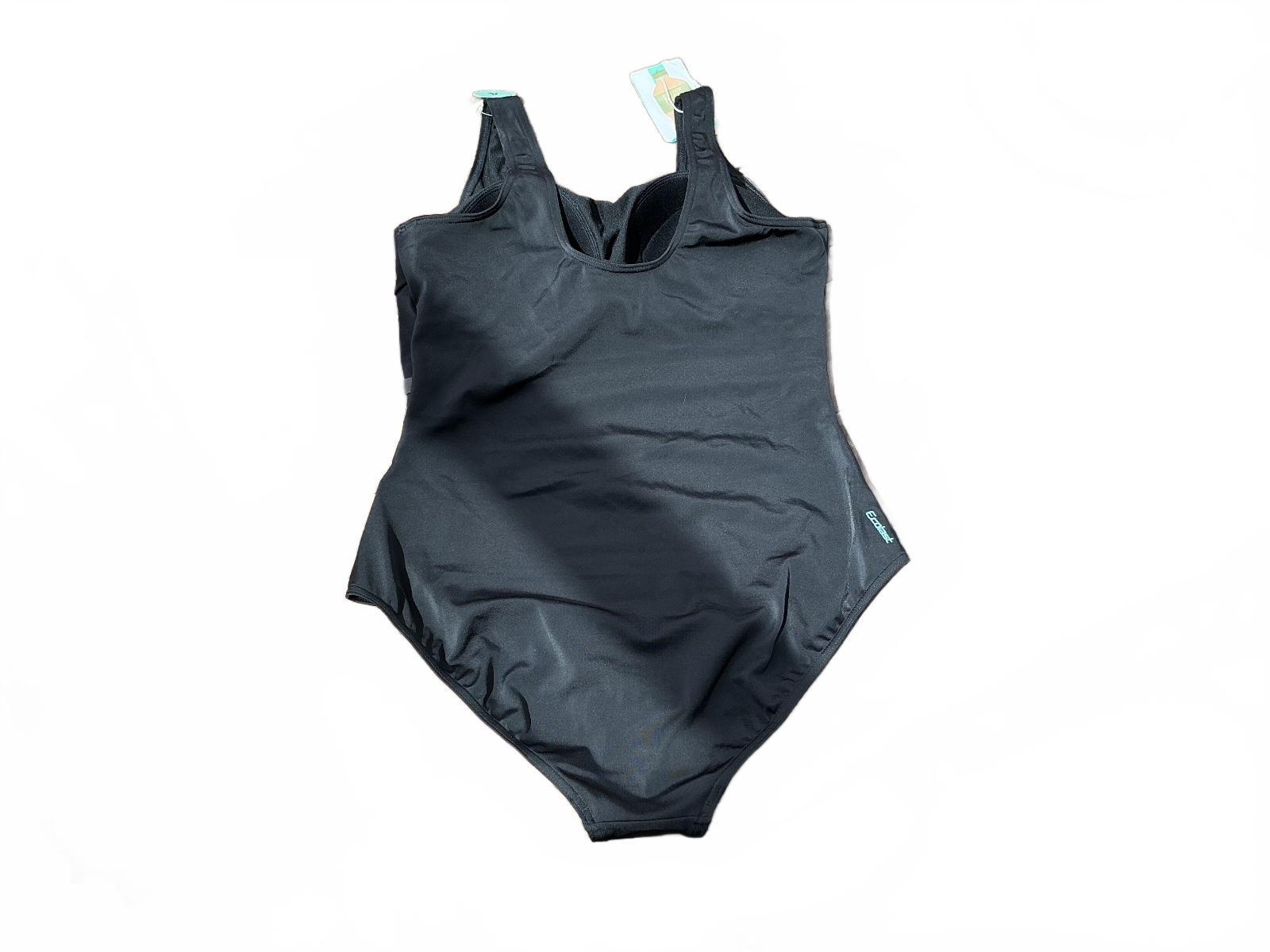 Zoggs Black High Support Swimsuit Size 16