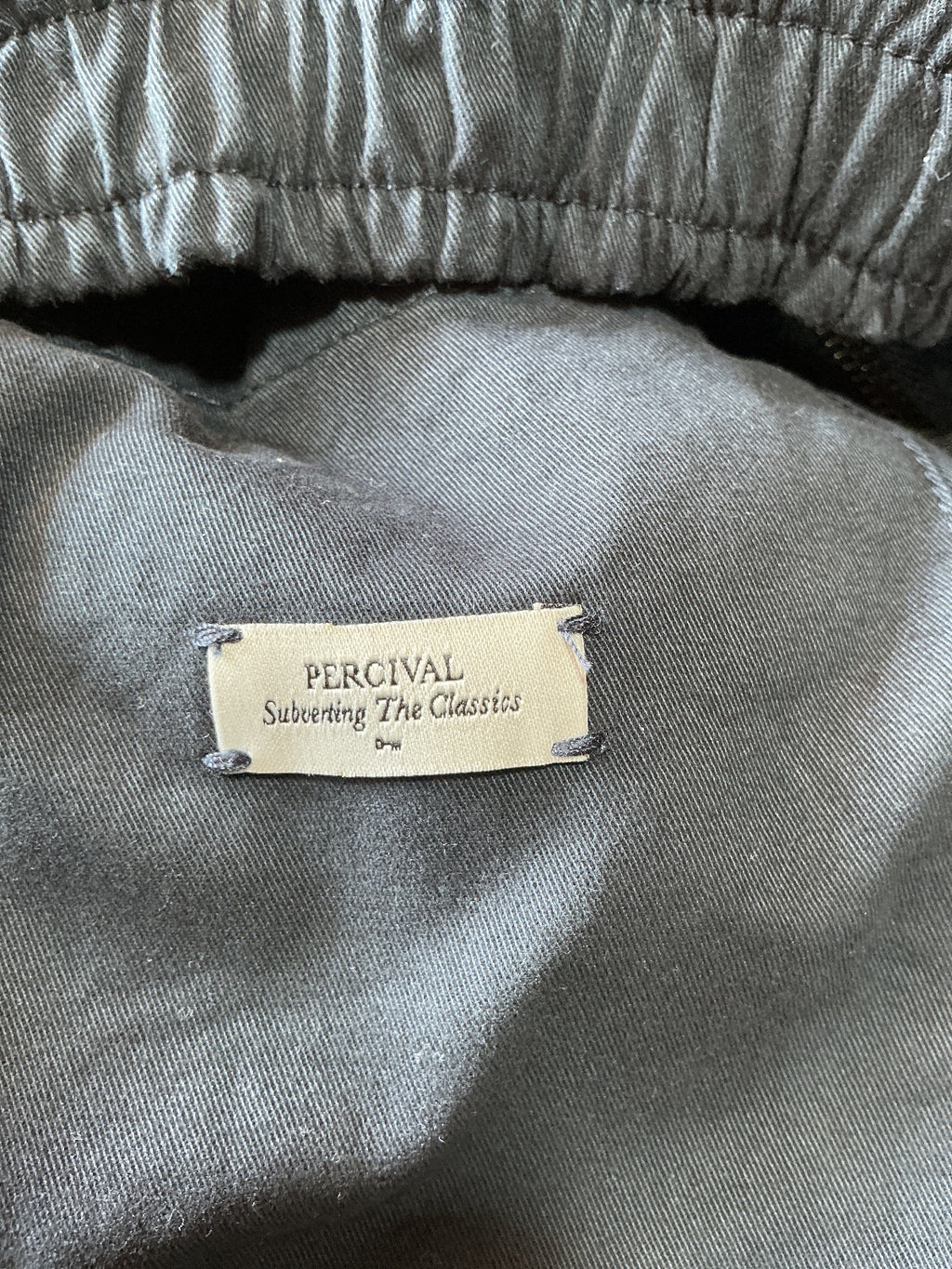 Percival Leo Harrington Navy Jacket Size L Classic Style Lightweight