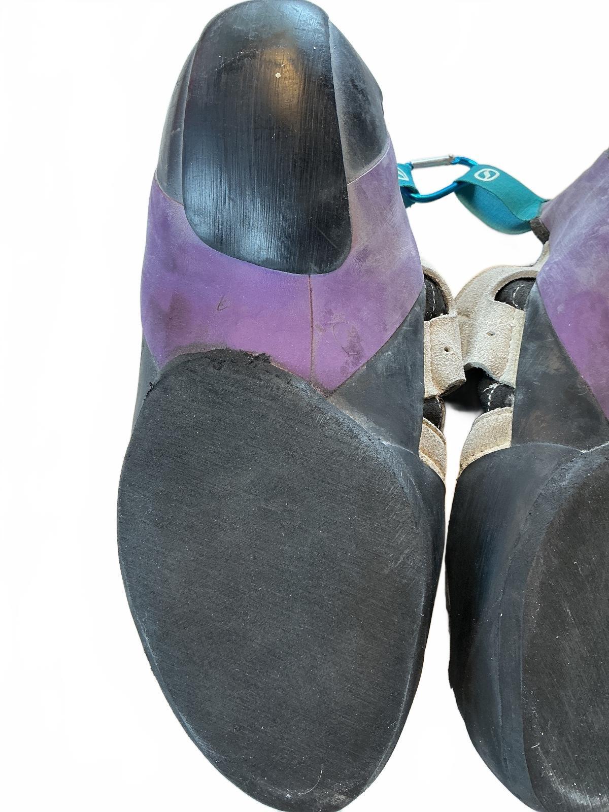 Scarpa Instinct LV Unisex Climbing Shoes Size 42/Uk 8 Black Purple Durable