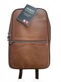 Samsonite Classic Leather Slim Backpack Fits Laptops Up to 14.1"