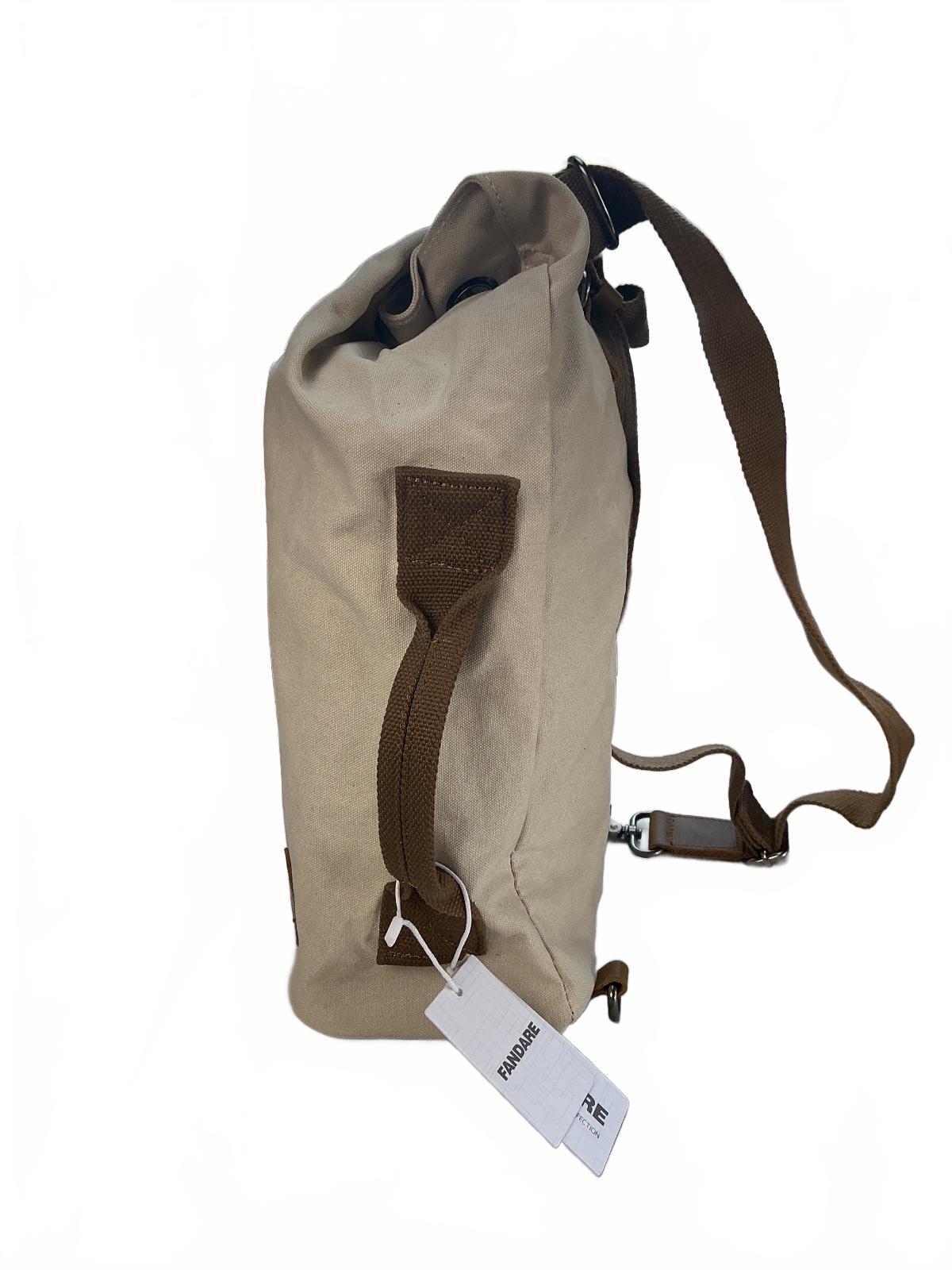 Fandare Canvas Crossbody Bag Size One Size Beige Brown
