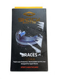 Shock Doctor Ultra Braces Sports Mouthguard Size Adult 12+ Triple Layer