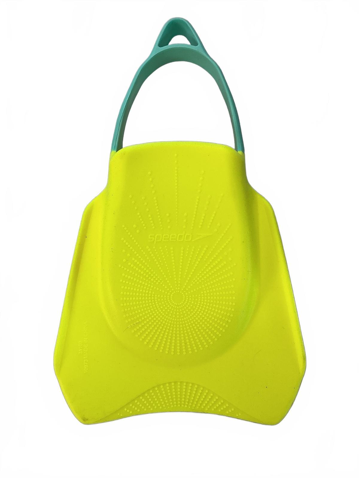 Speedo Biofuse Fitness Fin Unisex UK 2-4 Yellow Comfortable Training