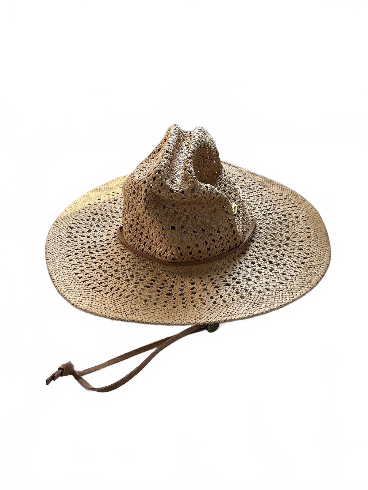 Barbour Gabby Natural Fedora Hat Medium M