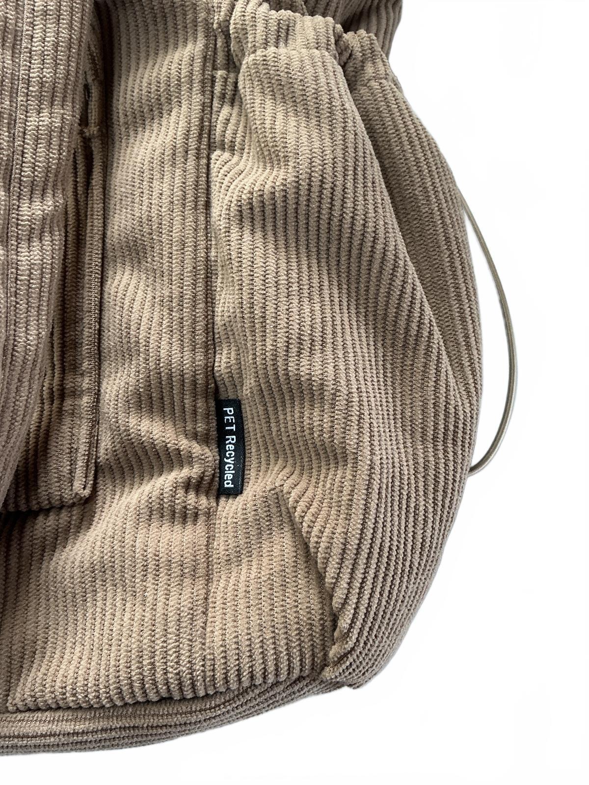 Ecohub Daily-Carry Tote Bag 21L Size Brown Corduroy