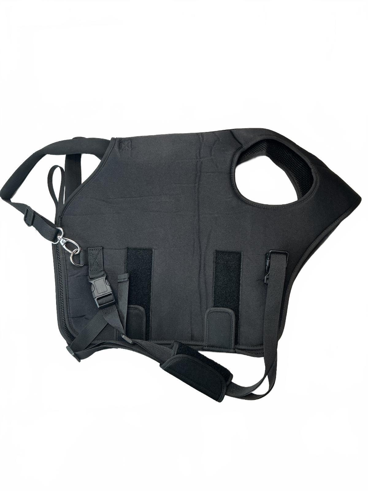 Coodeo Dog Harness Black Large Size For Mobility Issues