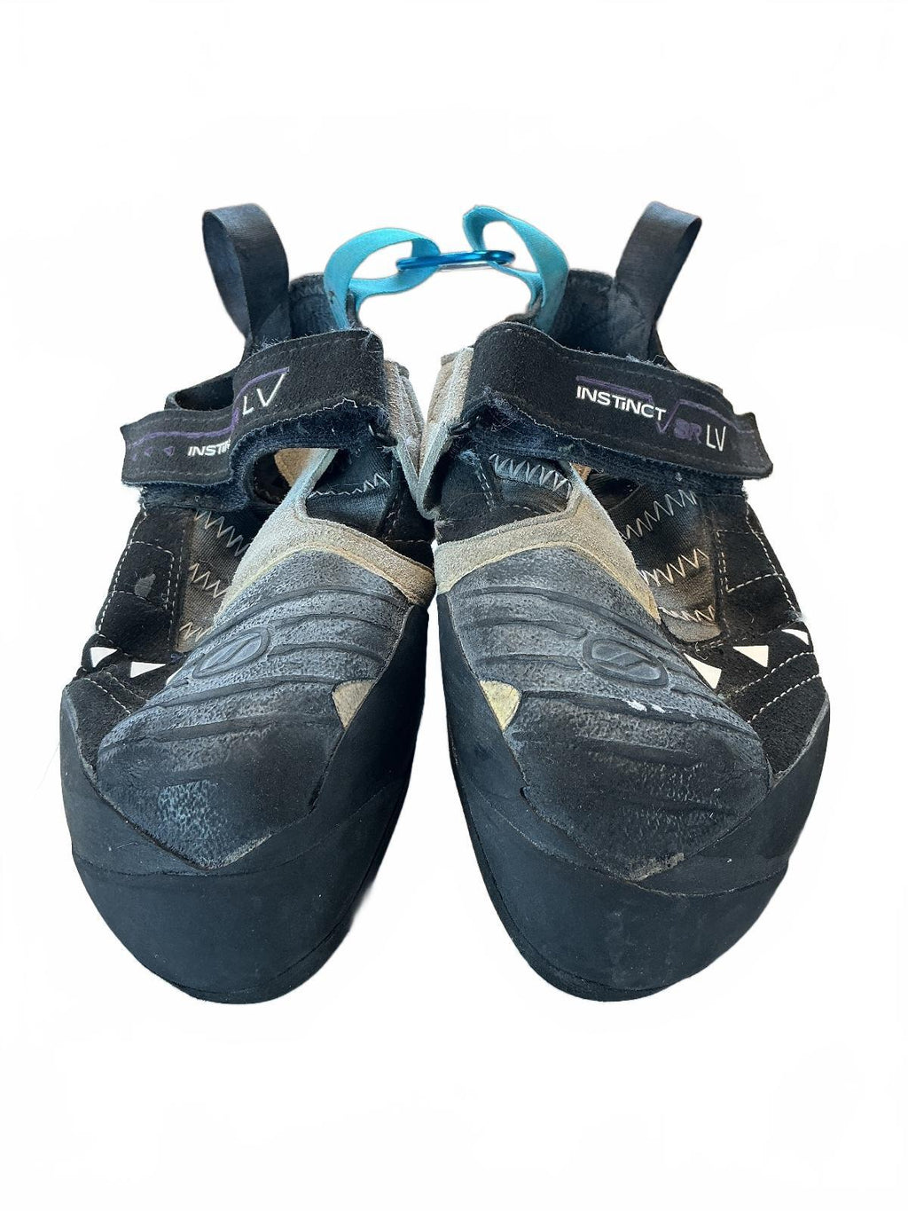 Scarpa Instinct LV Unisex Climbing Shoes Size 42/Uk 8 Black Purple Durable