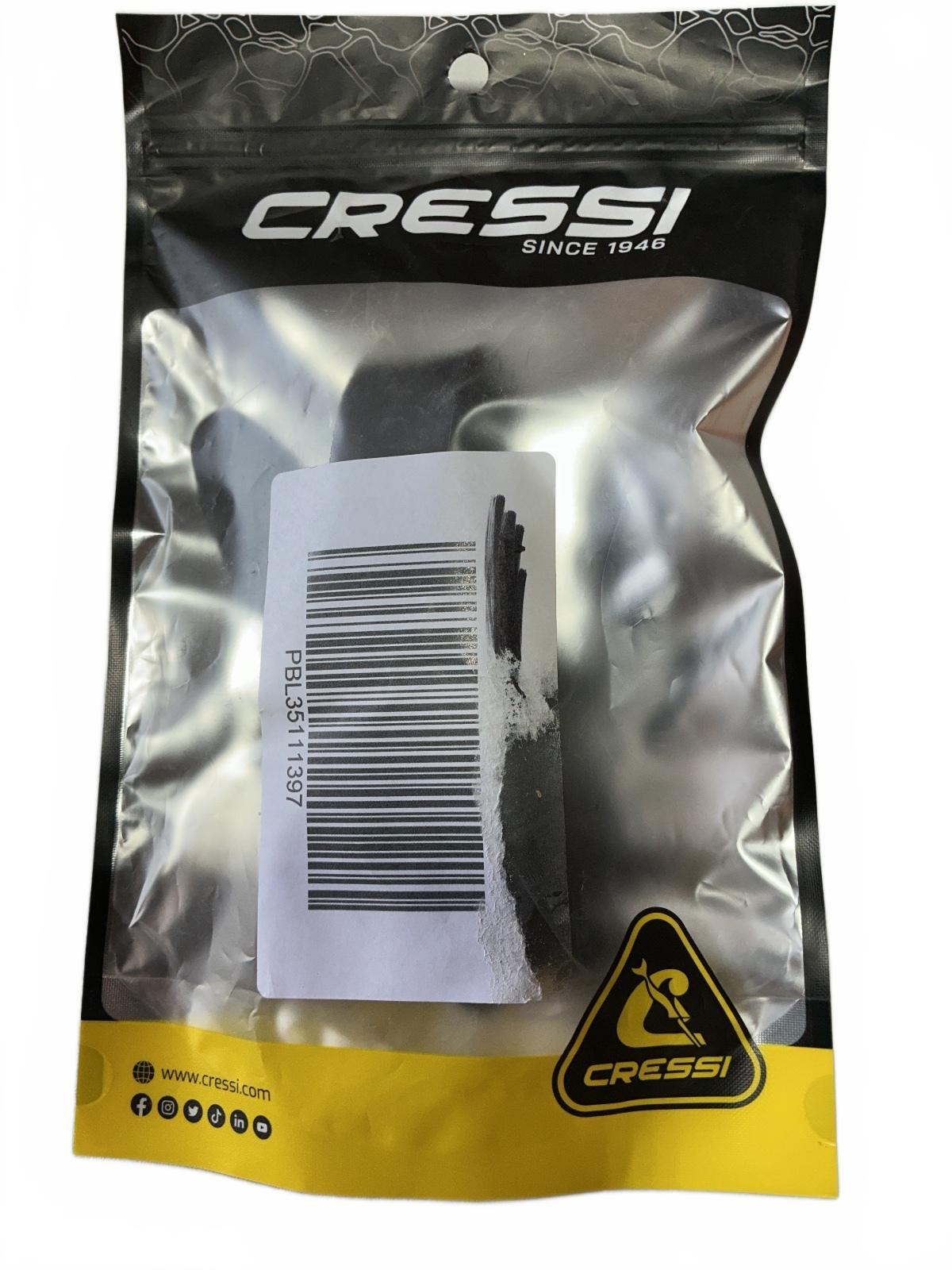 Cressi Black Replacement Strap for Fins Size Adjustable BZ 170002