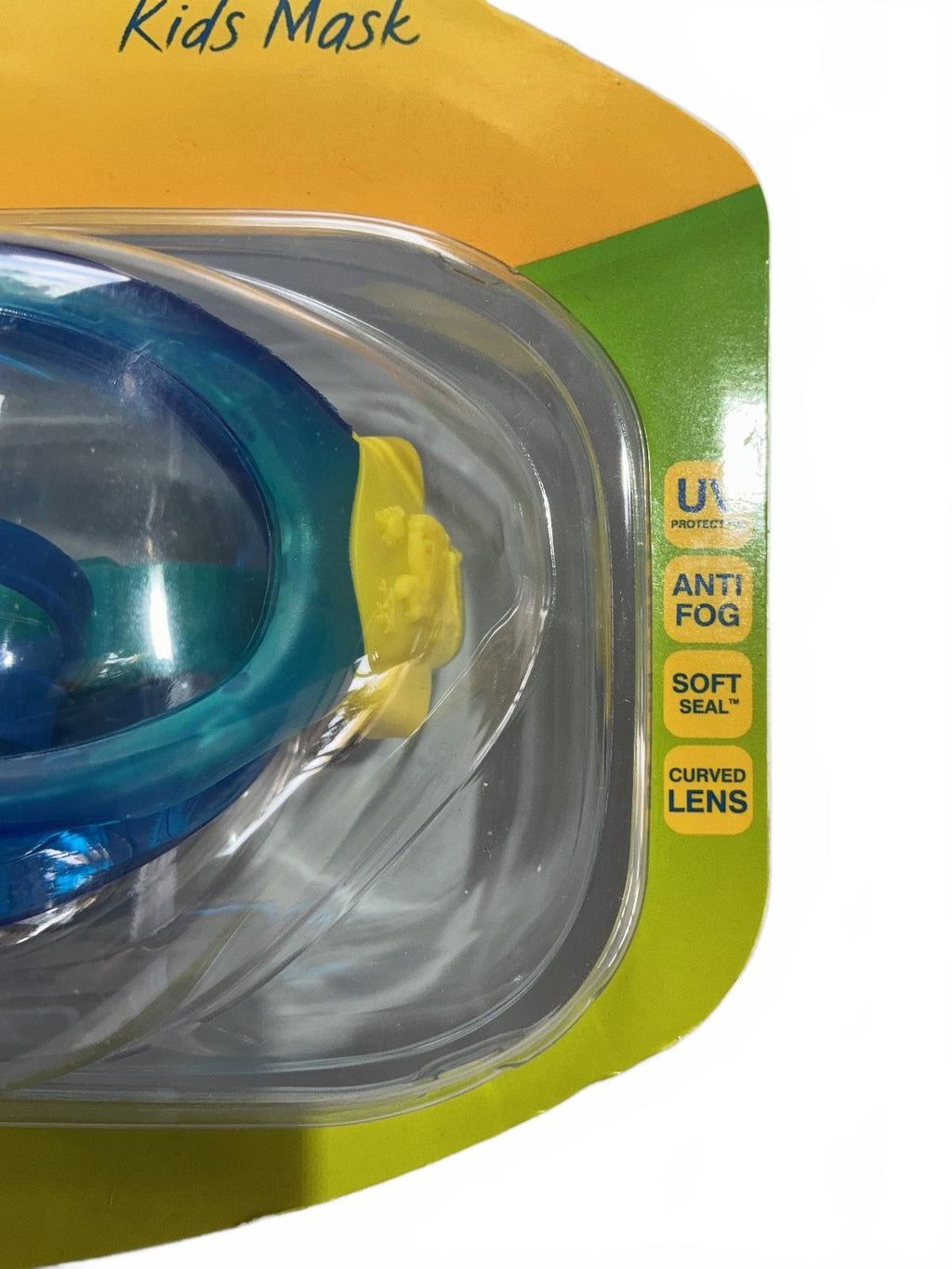 Zoggs Phantom Kids Mask Blue Turquoise Size 0-6 Years Swimming Goggles