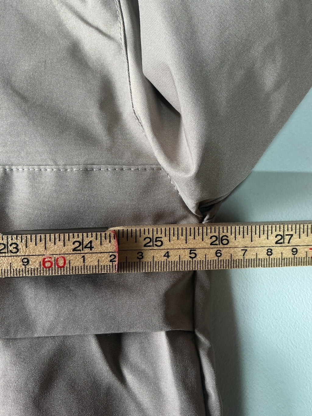 Men's XL Beige Hooded Pullover Jacket with Front Zipper Pocket