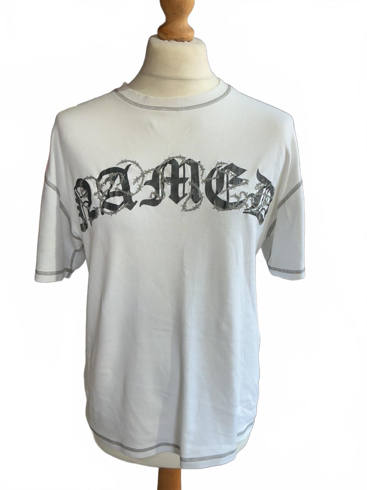 Named Collective White Graphic T-Shirt Small/Medium Casual Wear