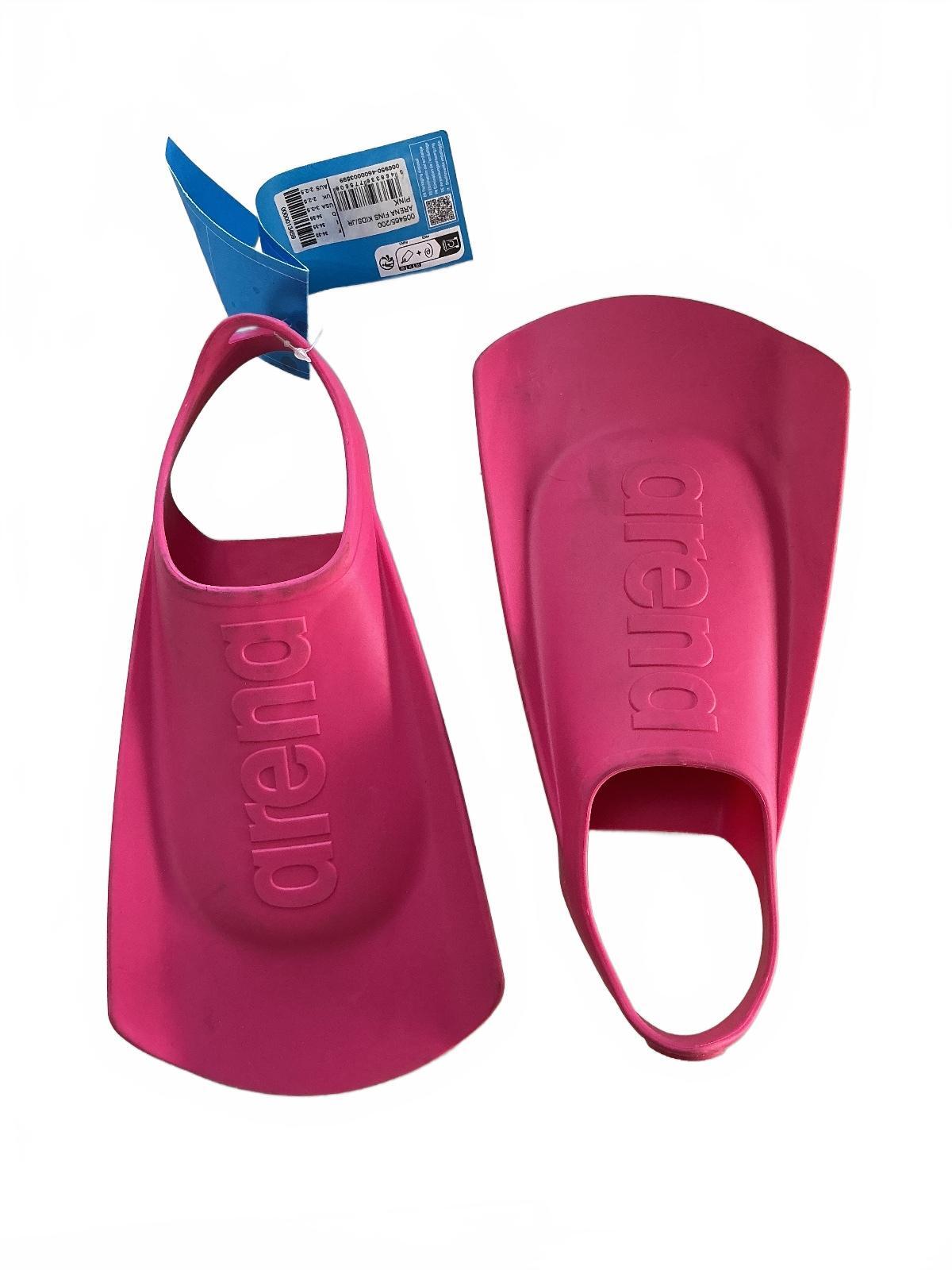 *NEW* Arena Kids/Jr Swim Fins Pink Size EU 34-35