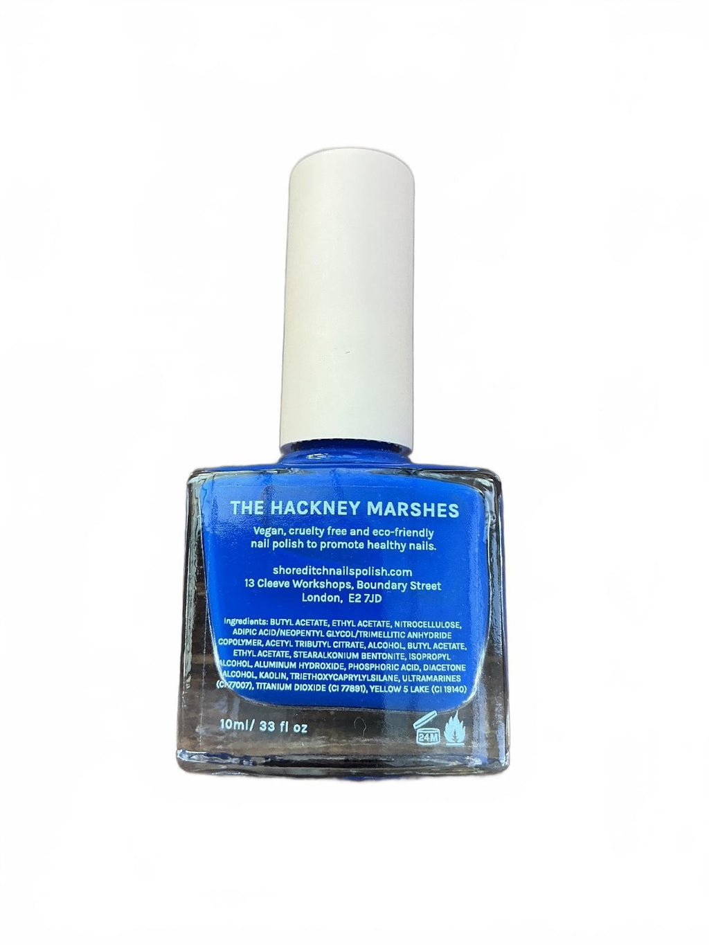 Shoreditch Nails Islington & Hackney Marshes 2 x 10ml Blue Yellow Polish Duo