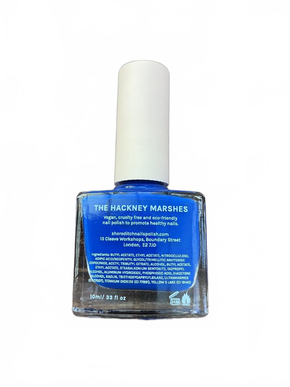Shoreditch Nails Islington & Hackney Marshes 2 x 10ml Blue Yellow Polish Duo