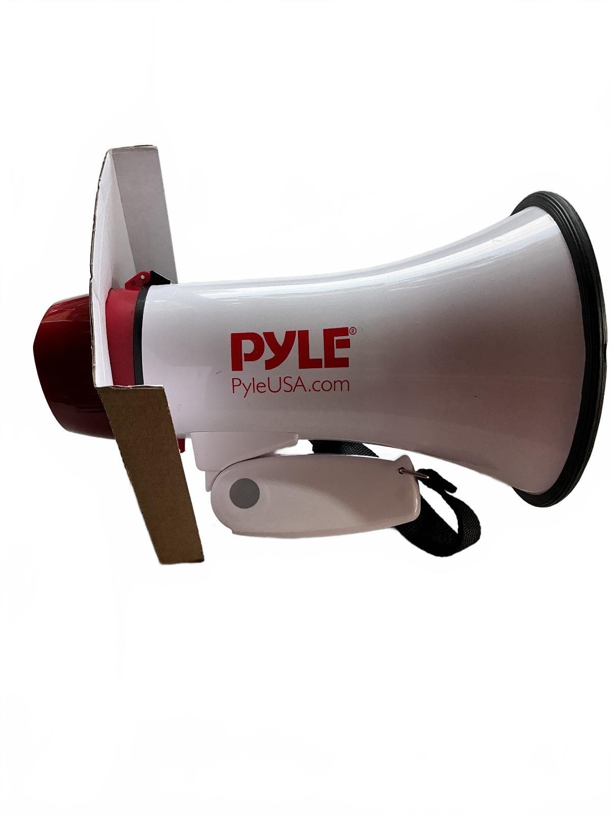 Pyle PMP20 Megaphone Bullhorn 20 Watt Compact Lightweight Battery Operated