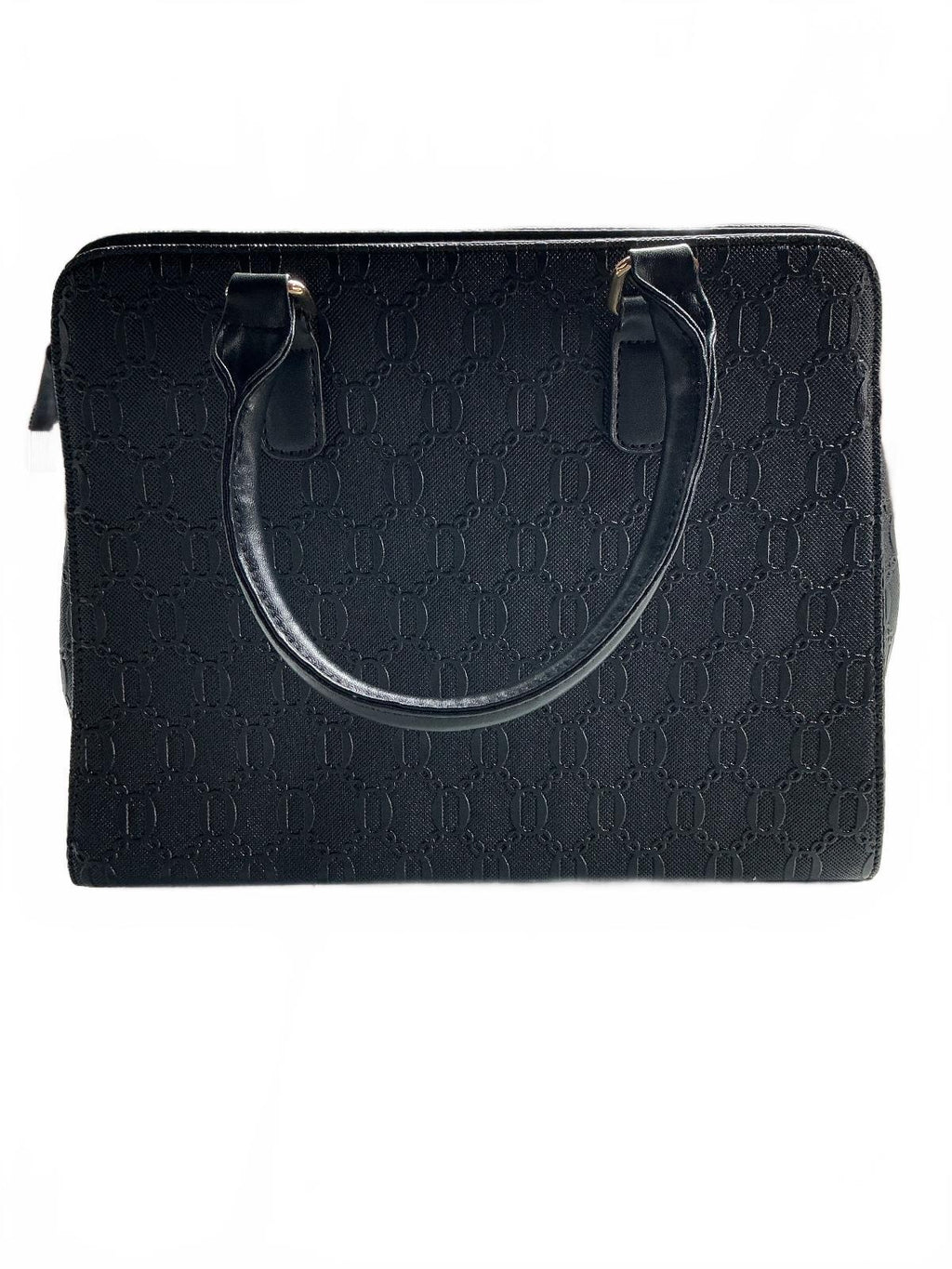 MOROLOVE Black Handbag Set with Wallet and Pouch Size
