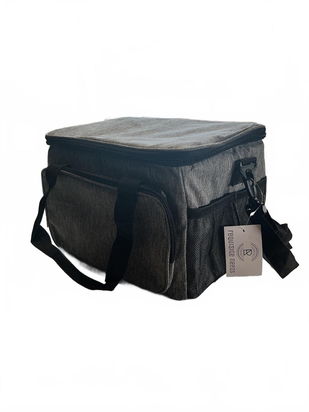 Requisite Grey Insulated Cooler Bag 23cm x 23cm x 23cm Grey