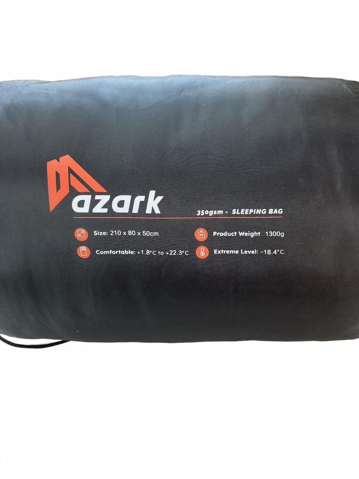 Ozark Sleeping Bag 210 x 80 x 50cm Size Comfortable