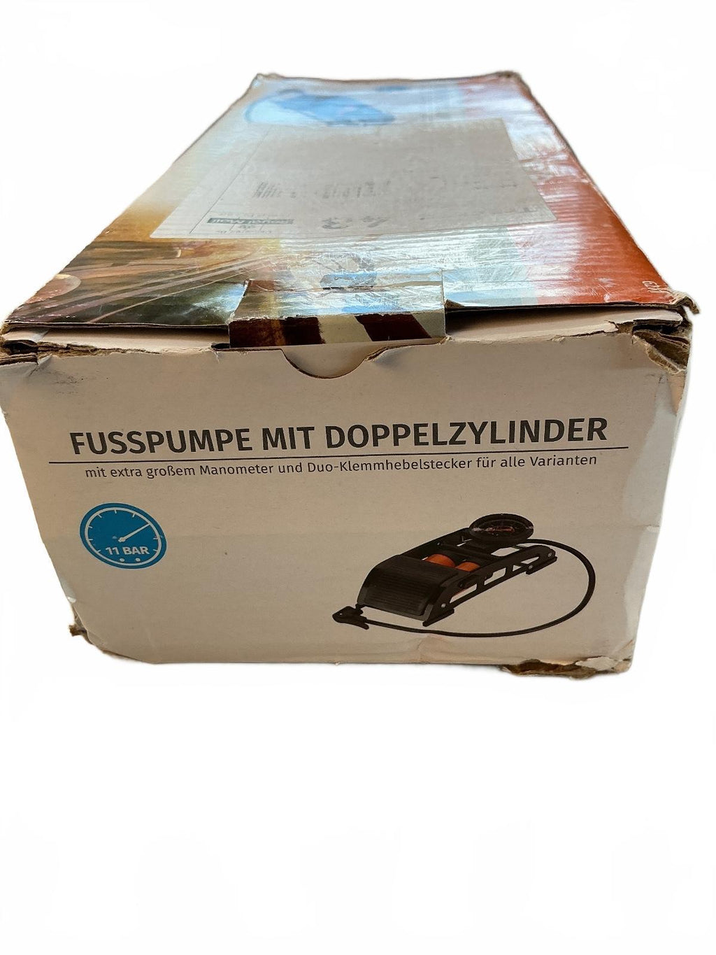 Prophete Foot Pump with Double Cylinder 11 Bar