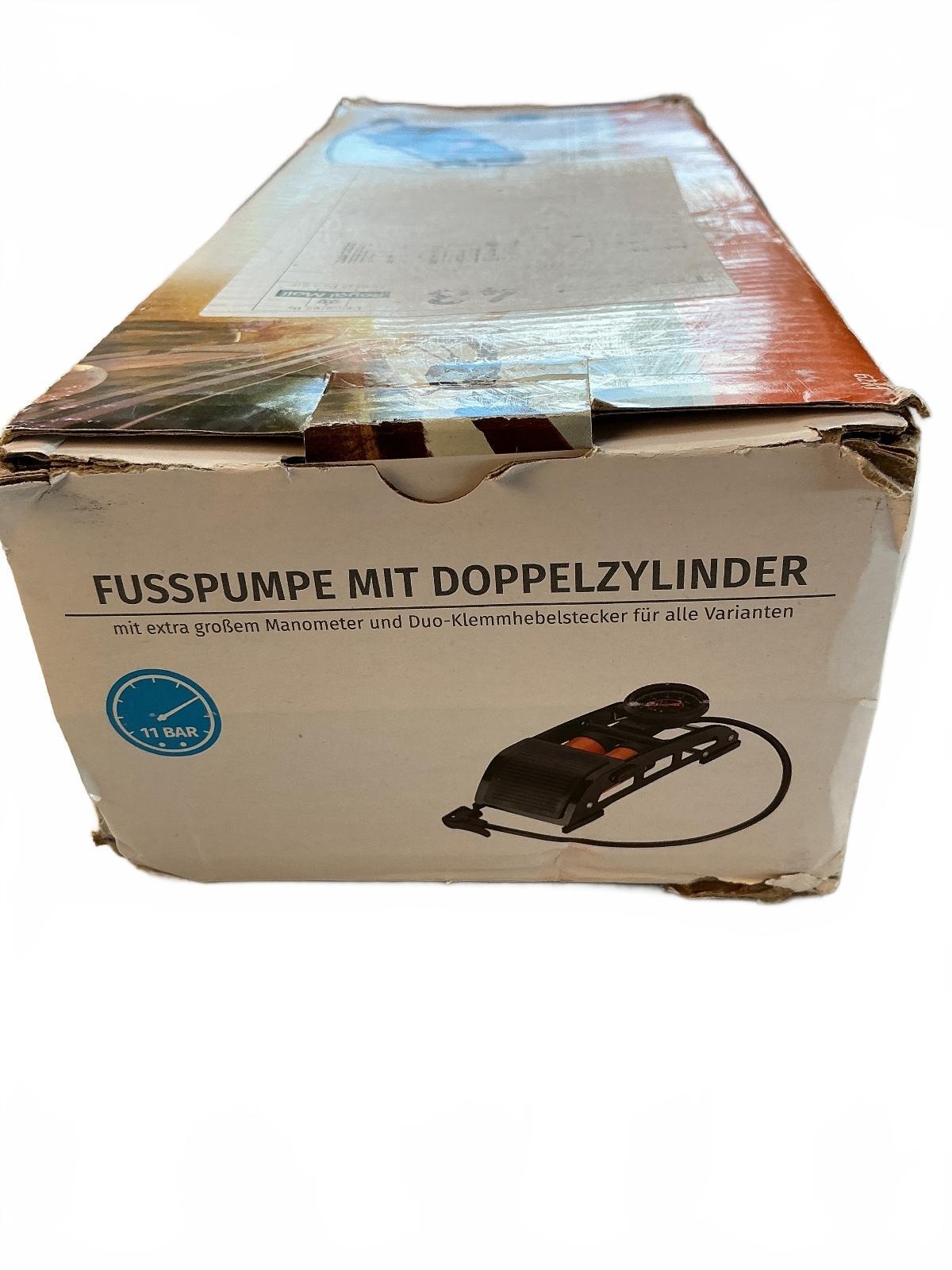 Prophete Foot Pump with Double Cylinder 11 Bar