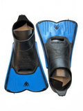 Cressi Rondine Light Swim Fins Size 12-13 Uk 31-32 Kids Blue Black
