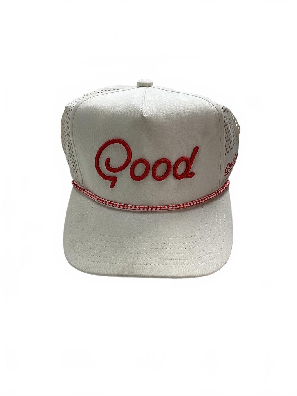 *NEW* Good Good That's Fire Rope Hat White Adjustable