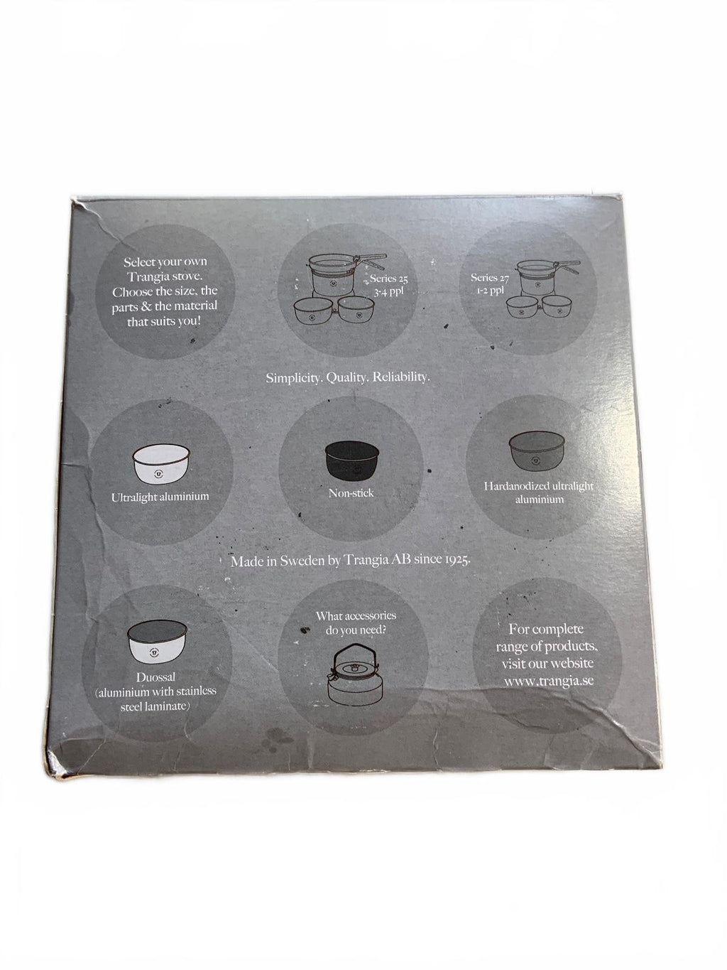 Trangia 27-5 UL/GB Complete Cooking System Camping Stove Set