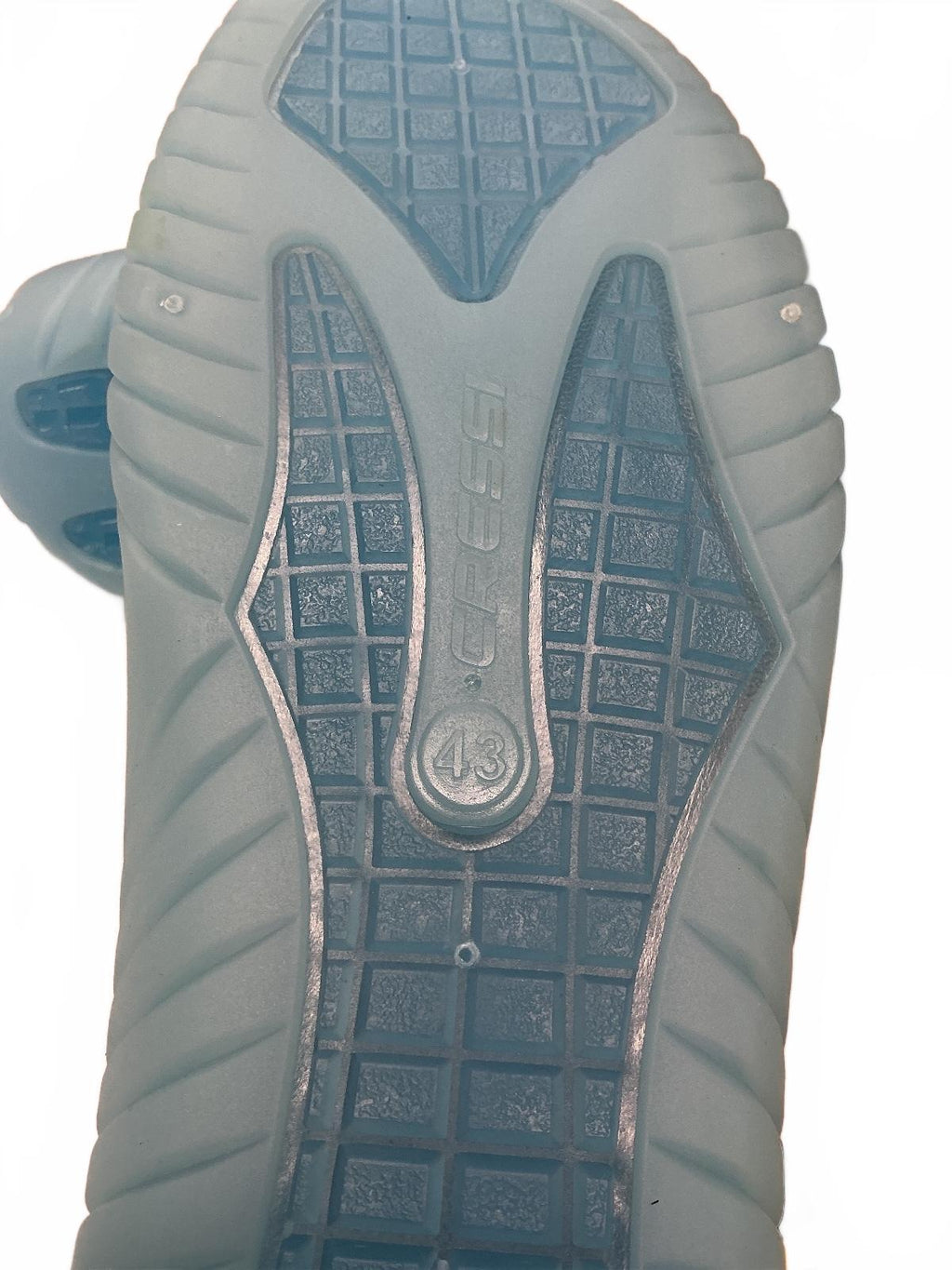 Cressi Aqua Shoes Size 43 Uk 9 Blue Transparent Water Shoes