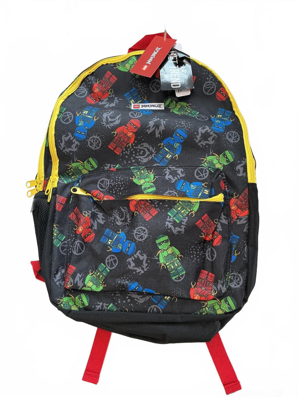 LEGO Ninjago Kids Backpack Boys Multi-colour Adjustable Straps New