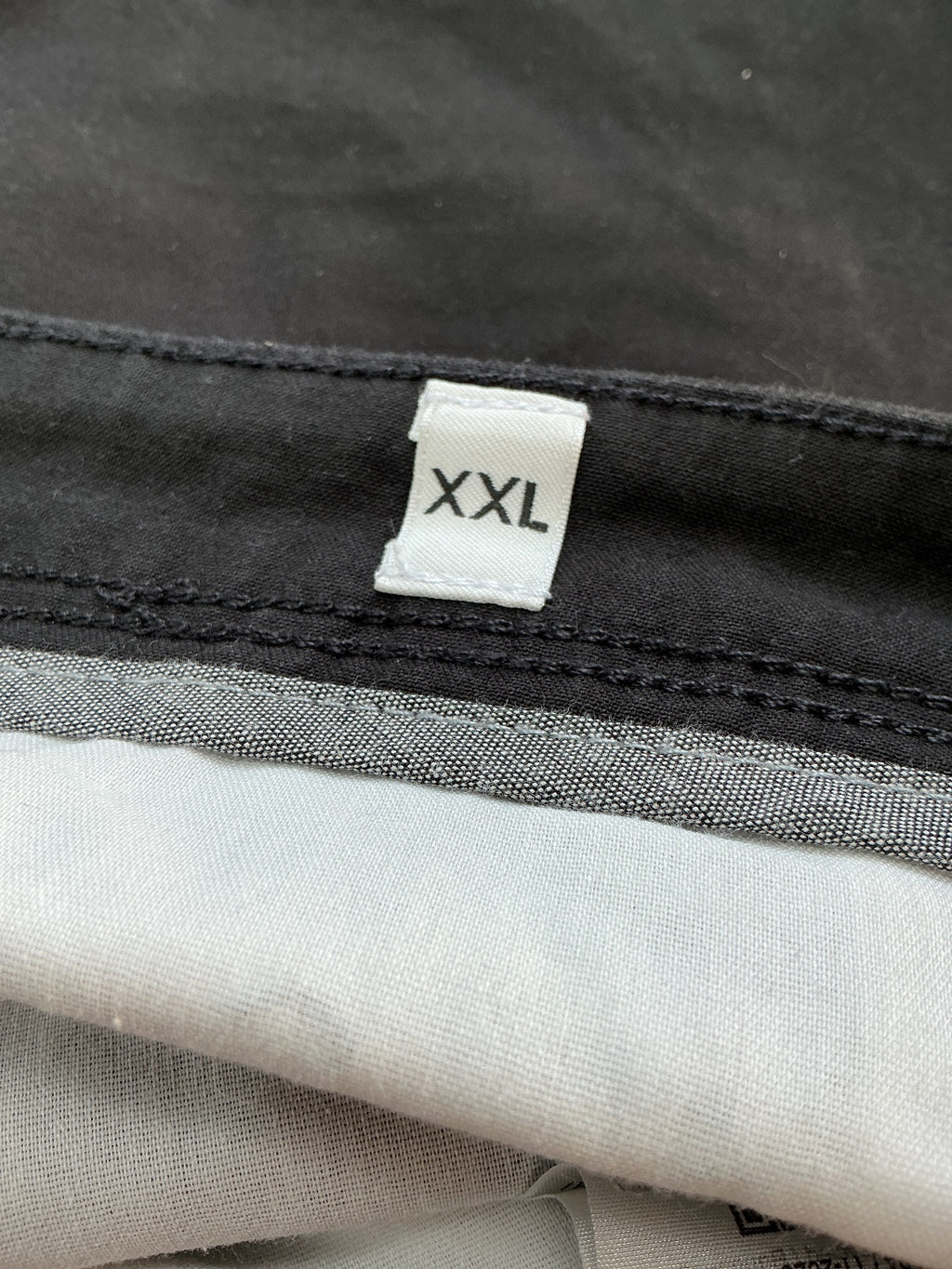 Jack & Jones Regular Length Men's Shorts XXL Black Solid Style