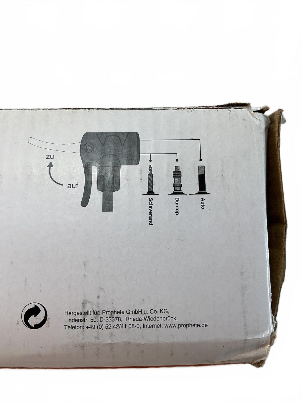 Prophete Foot Pump with Double Cylinder 11 Bar