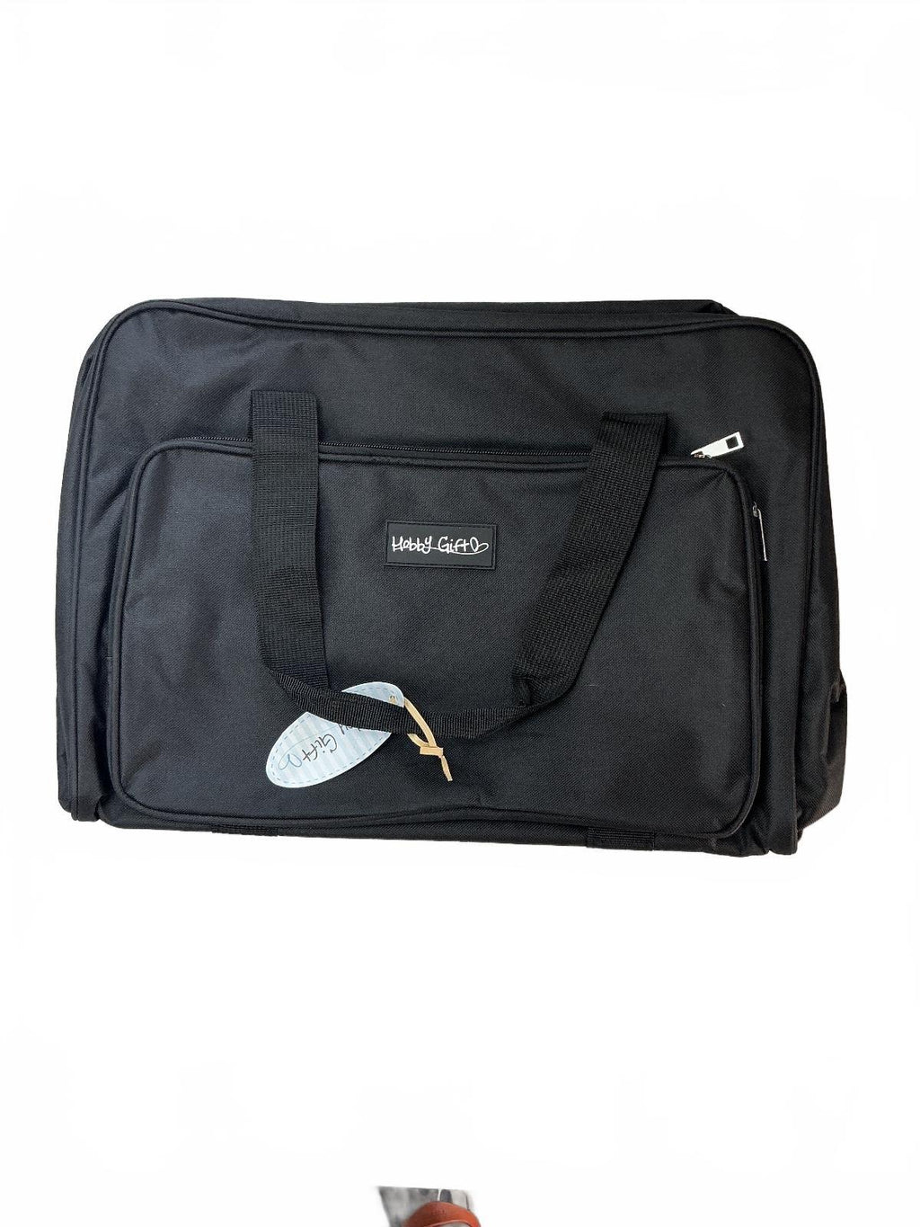 Hobby Gift Sewing Machine Carry Bag Black Durable Padding Large Pocket