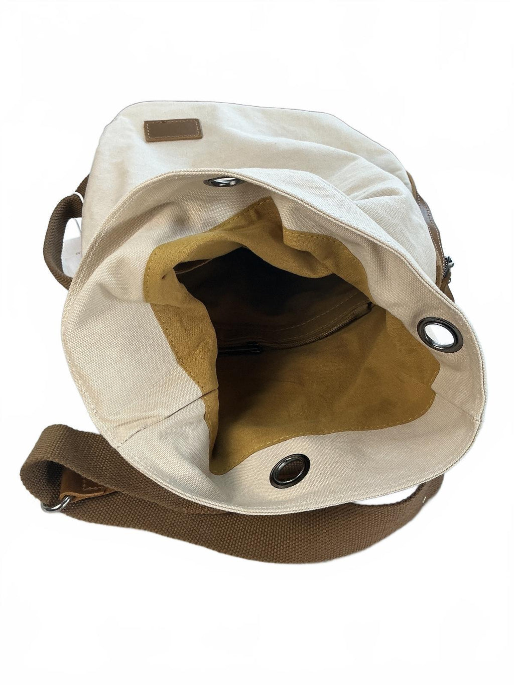 Fandare Canvas Crossbody Bag Size One Size Beige Brown