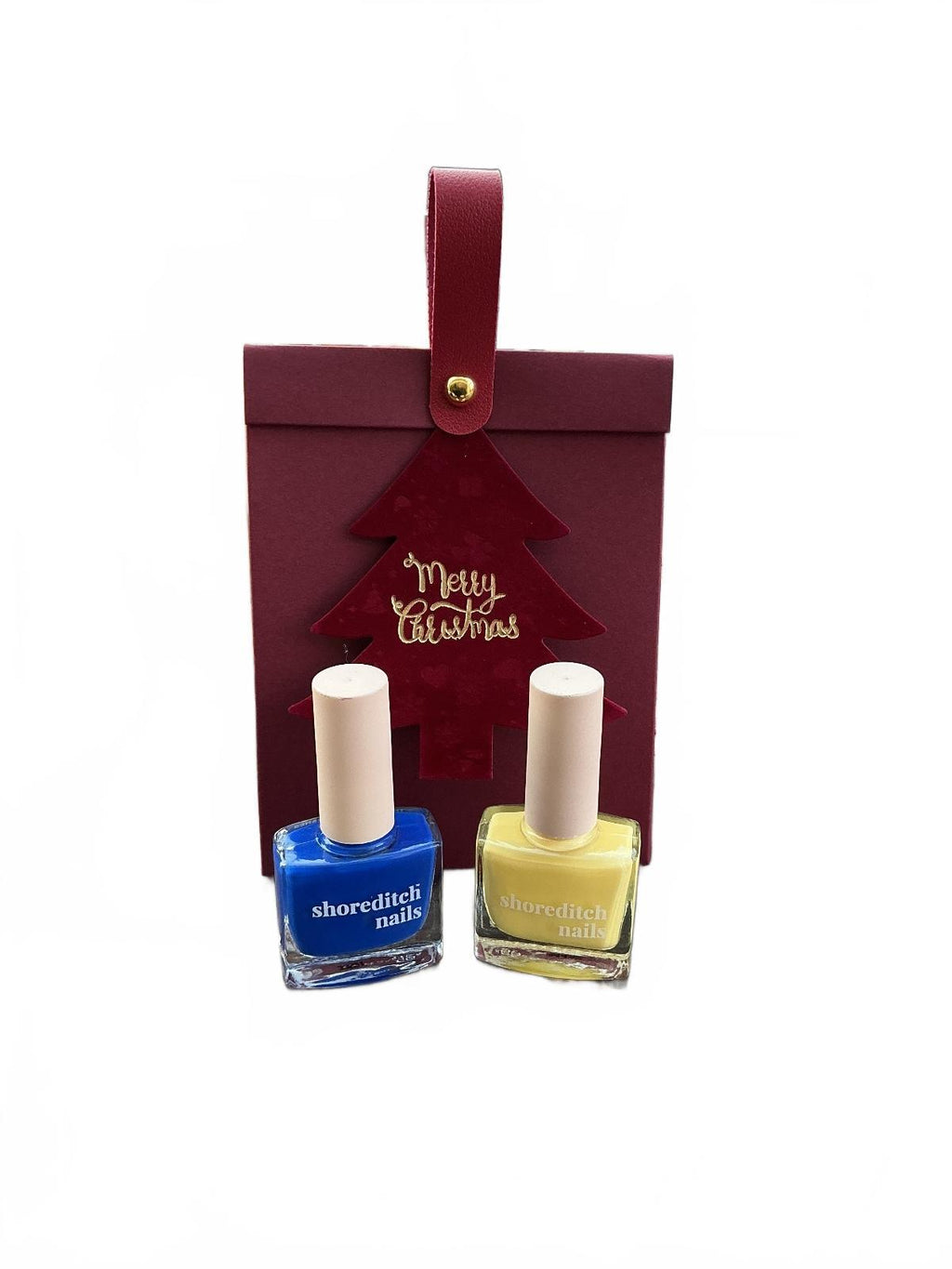 Shoreditch Nails Islington & Hackney Marshes 2 x 10ml Blue Yellow Polish Duo