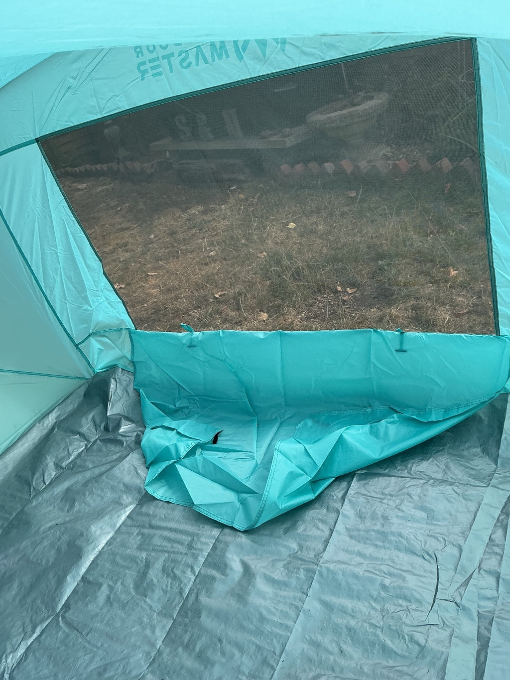 Outdoor Master Pop Up Beach Tent Light Blue