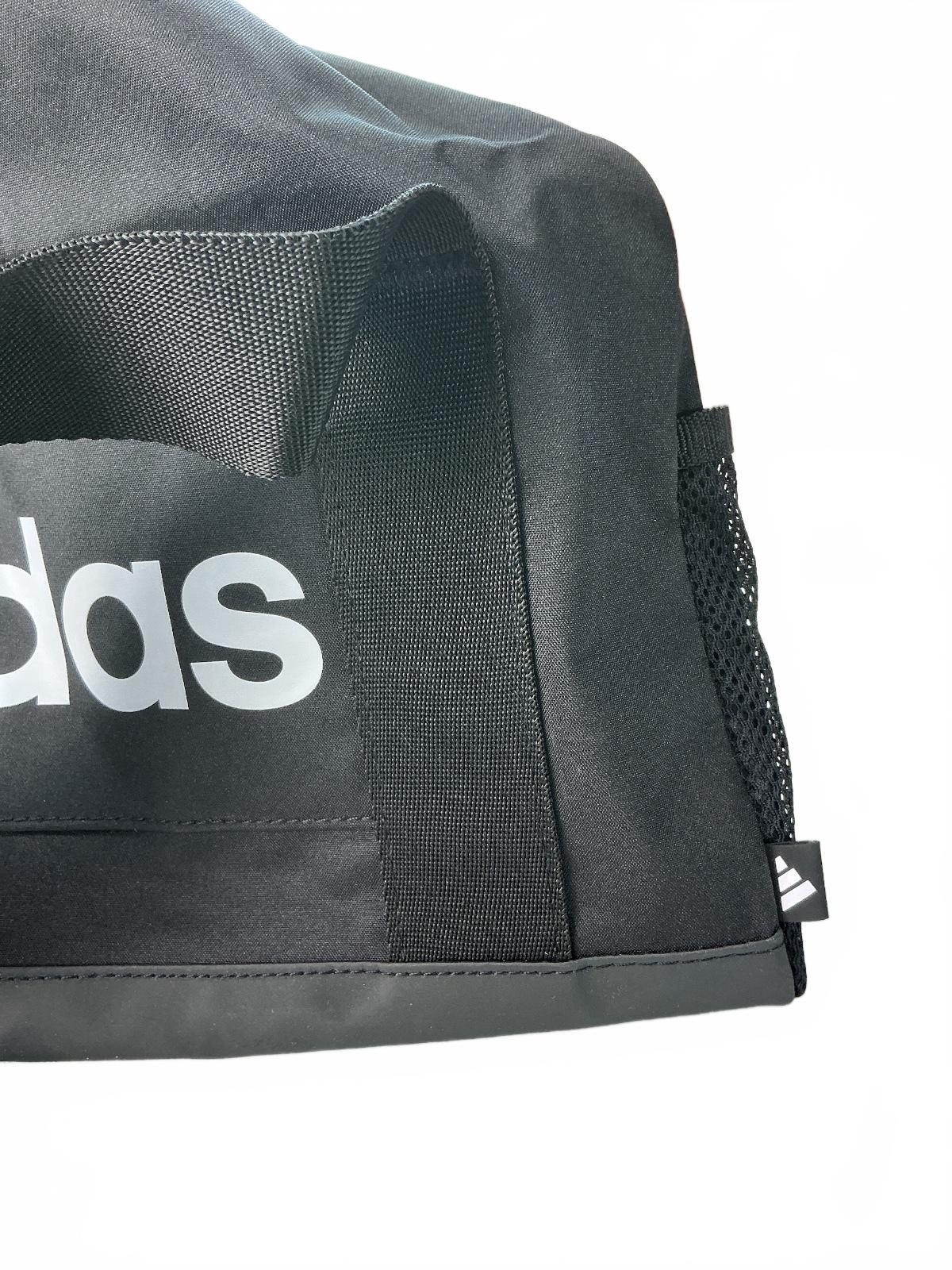 Adidas Linear Duff XS Unisex Black Compact Duffel Bag