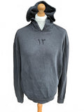Arabic 13 Hoodie Unisex Regular S Black Unique Dyed Hooded Sweatshirt