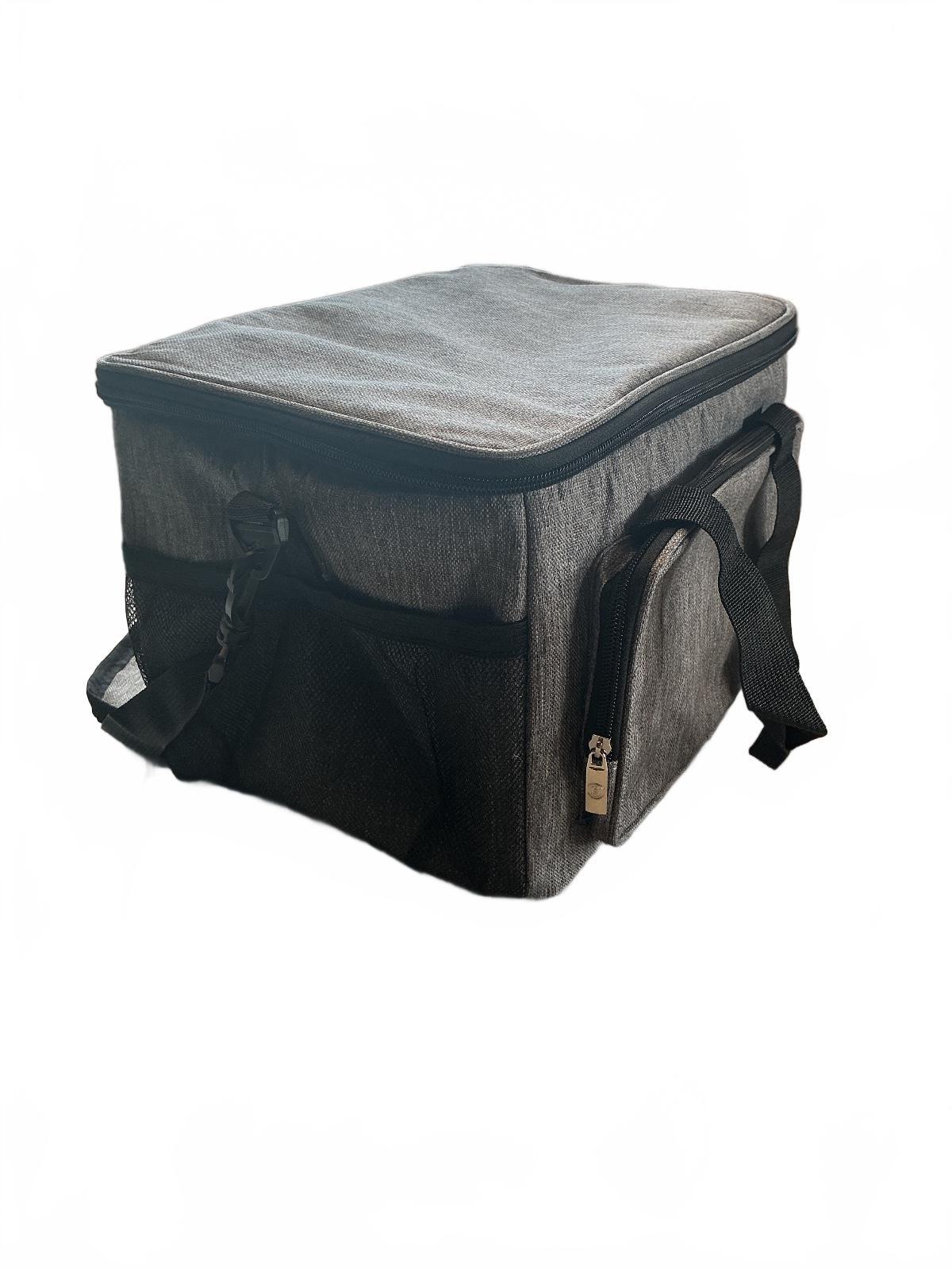 Requisite Grey Insulated Cooler Bag 23cm x 23cm x 23cm Grey