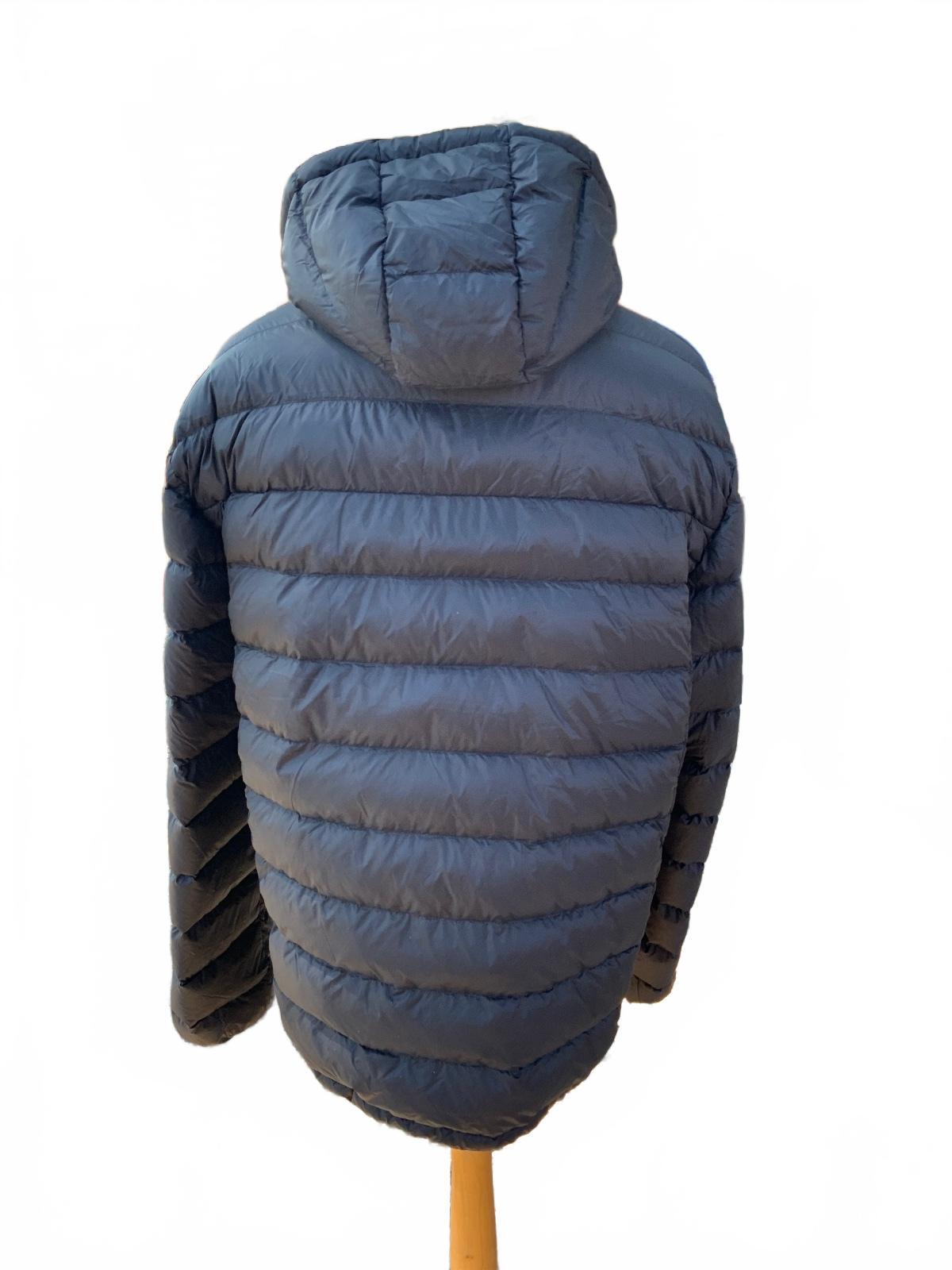 Trespass Whitman II Male Down Jacket Black/Rust XXL Warm Hooded Coat