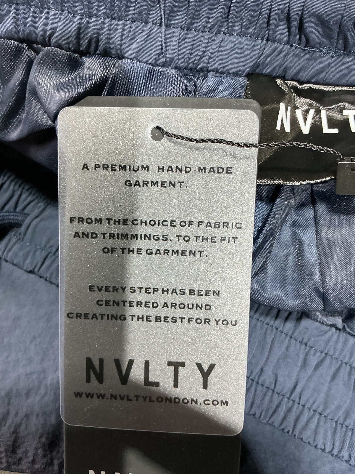*NEW* Nvlty Men's Navy Blue Trousers Size M Premium Handmade Garment