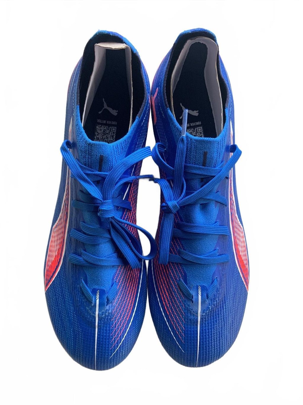 Puma Ultra 6 Match MxSG Football Boots Size UK 6.5 EUR 40.5 Blue Red