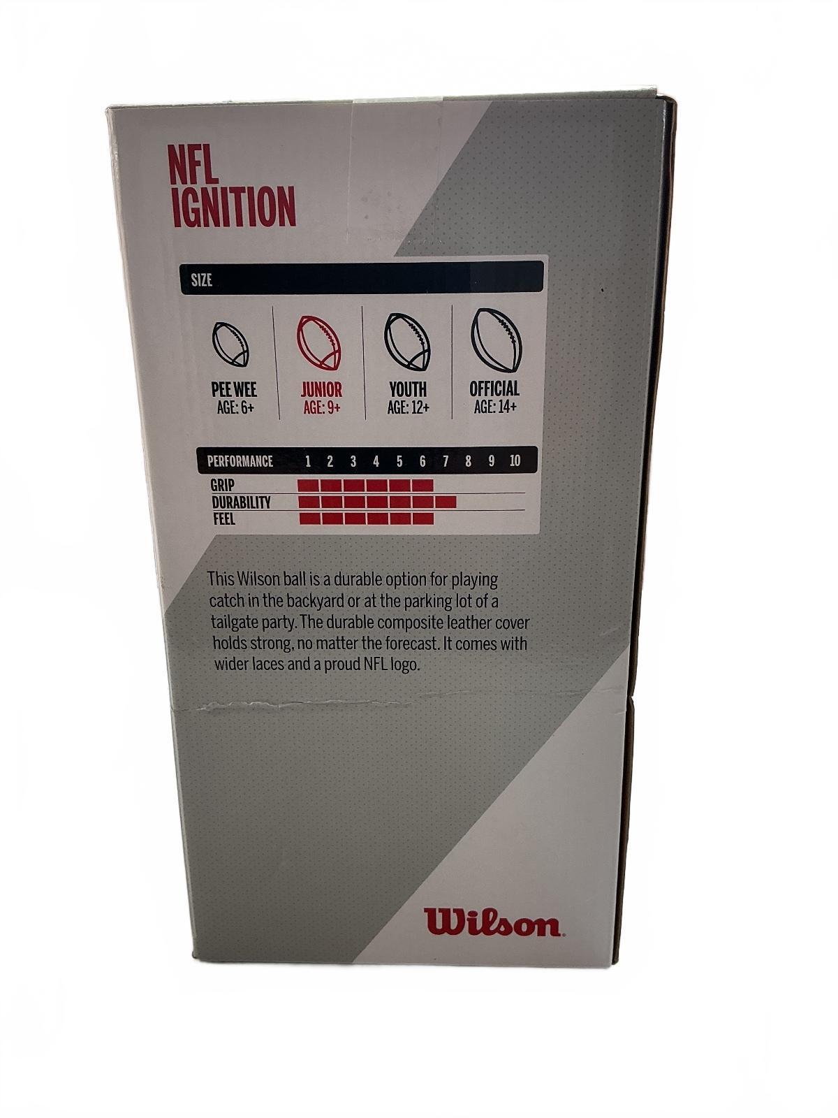 Wilson NFL Ignition Junior Size 9 & Up Football