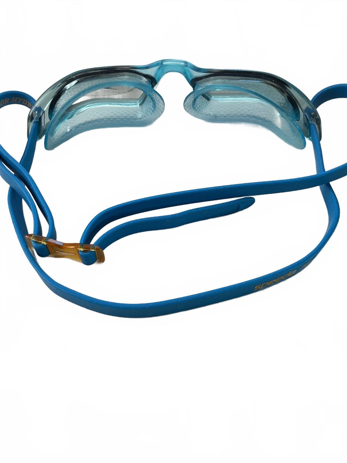 Speedo Junior Hydropulse Swimming Goggles Blue Adjustable Strap