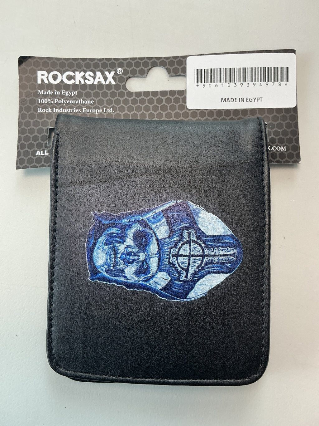 Rocksax Ghost Wallet Black Polyurethane
