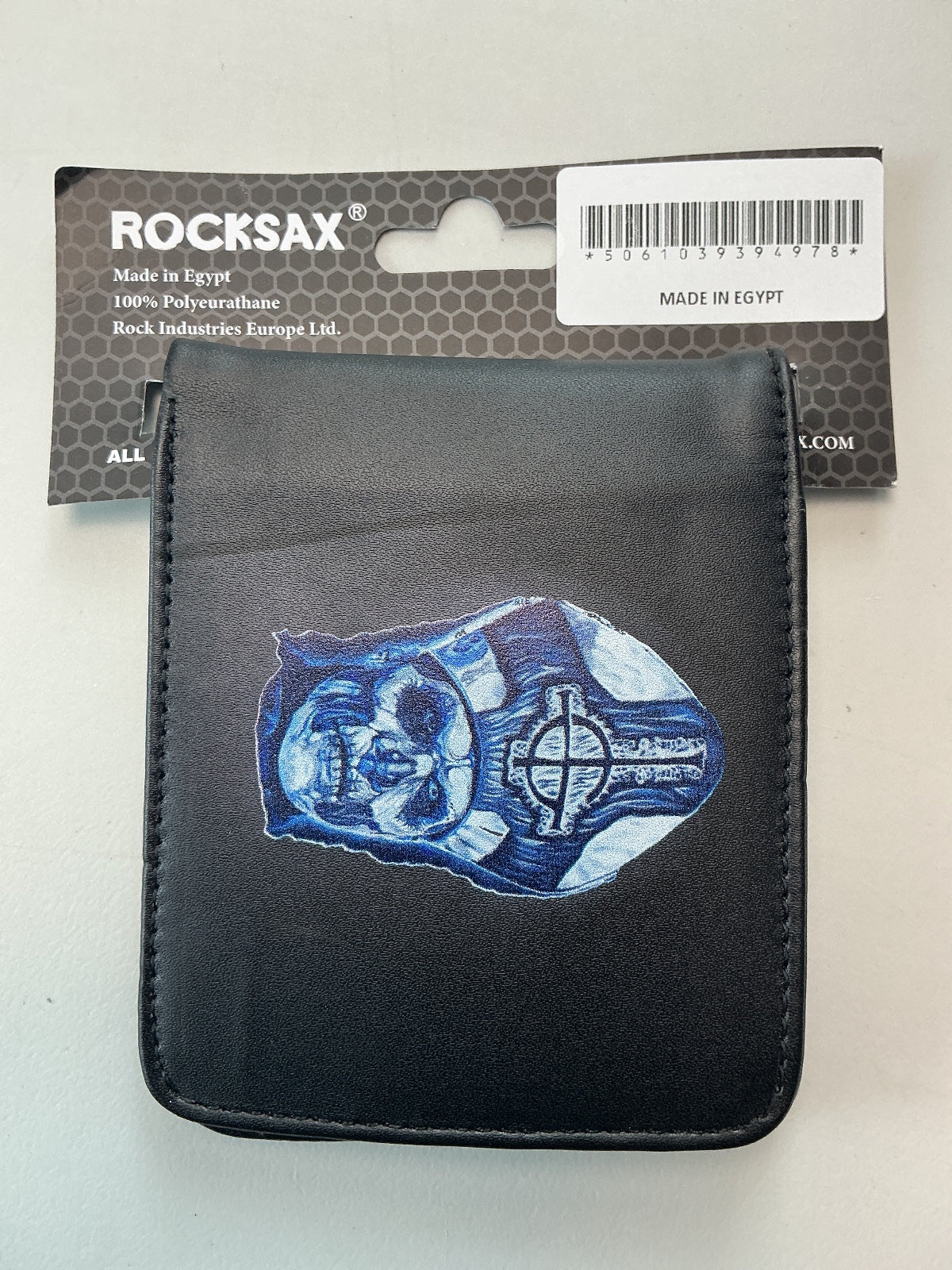 Rocksax Ghost Wallet Black Polyurethane