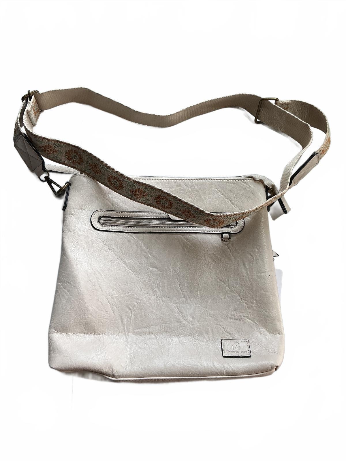 Pomelo Best Handbag for Women Cream Adjustable Strap Size One Size